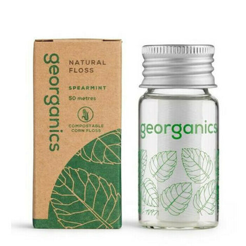 Georganics Natural Floss Spearmint 50M