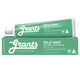 Grants Mild Mint Natural Toothpaste - Fluoride Free 110g