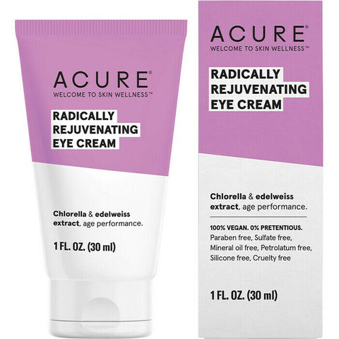 Acure Organics Radically Rejuvenating  Eye Cream 30ml