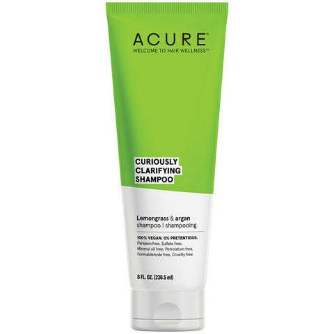 Acure Organics Curiously Clarifying Shampoo - Lemongrass & Argan 236.5ml