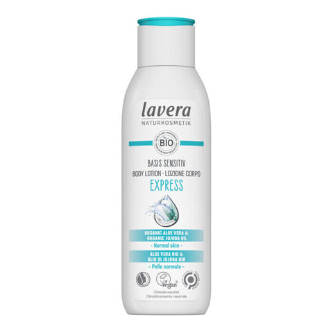 Lavera BASIS SENSITIV Moisturising Body Lotion Express 250ml