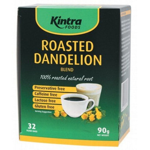 Kintra Foods Roasted Dandelion Blend - Filter Bags 32 Filter