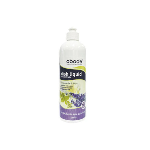 Abode Cleaning Products Abode Dish Liquid Wild Lavender & Mint 500ml