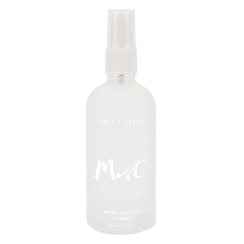 Salt and Glow Skin Mist - Rose & Cactus Toner 100ml