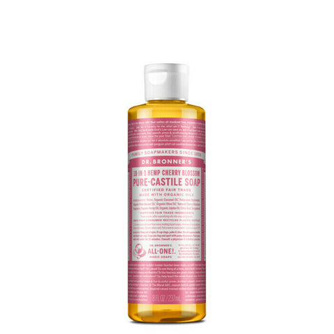 Dr Bronner's 18-In-1 Pure-Castile Soap - Cherry Blossom 237ml