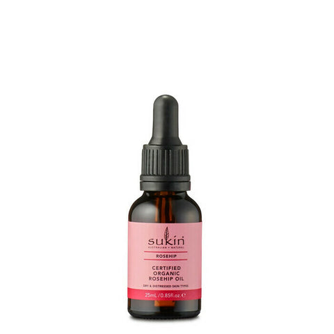 Sukin Certified Organic Rose Hip Oil 25ml