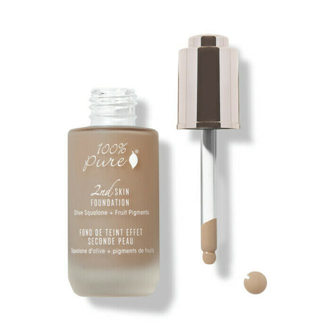 100% Pure Cosmetics 100% Pure 2nd Skin Foundation Shade 6 2nd