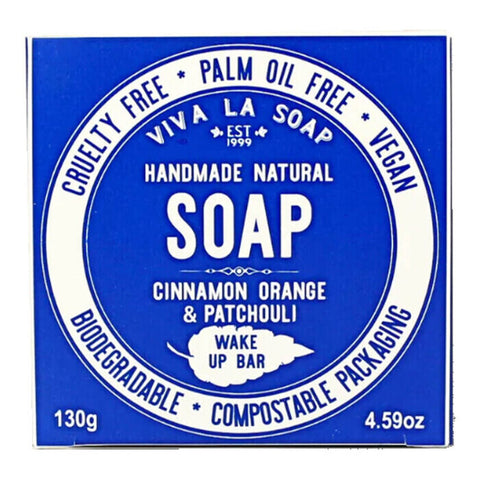 Viva La Body Wake Up Bar Soap - Cinnamon, Orange & Patchouli 130g