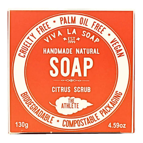 Viva La Body The Athlete Soap - Citrus Scrub 130g