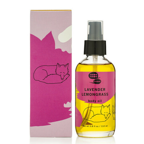 Meow Meow Tweet Body Oil Lavender Lemongrass 112ml