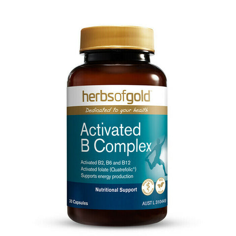 Herbs of Gold Activated B Complex 30 Capsules