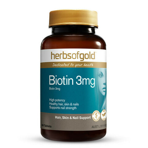 Herbs of Gold Biotin 3mg