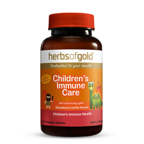 Herbs of Gold Childrens Immune Care 60 Tablets