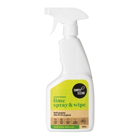 Simply Clean Australian Lime Spray & Wipe 500ml