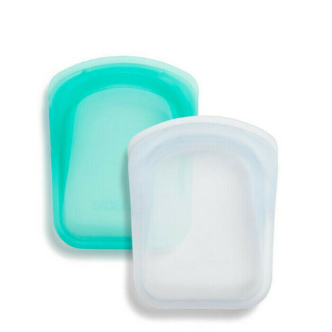 Stasher Pocket Set Clear & Aqua 2 x 118ml