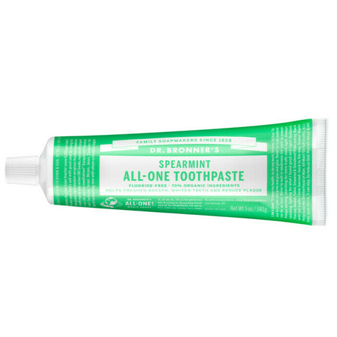 Dr Bronner's All-One Toothpaste - Spearmint 140g