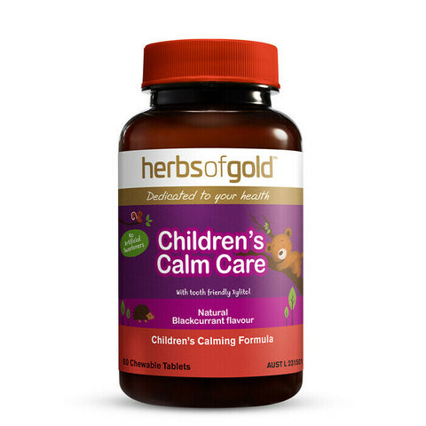 Herbs of Gold Children's Calm Care 60 Tablets