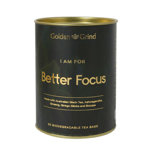 Golden Grind Better Focus Tea 30 Tea Bags