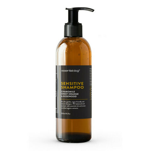 Essential Dog Sensitive Dog Shampoo - Chamomile, Sweet Orange & Rosewood