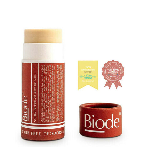 Biode Natural BiCarb Free Deodorant Into the Earth 60g