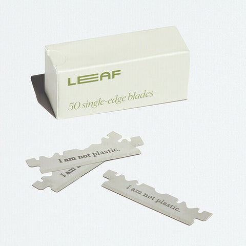 Leaf Shave Single-edge blades 50 Blades