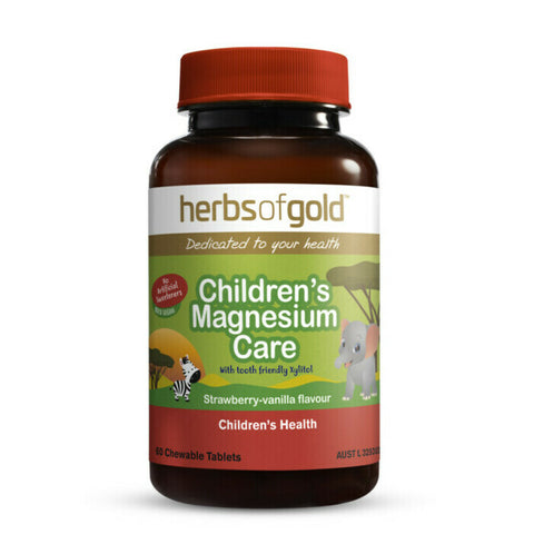 Herbs of Gold Children's Magnesium Care 60 Tablets