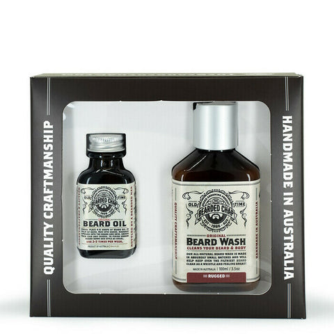 The Bearded Chap Luxury Beard Duo Kit - Rugged Luxe Beard 2 Item Pack