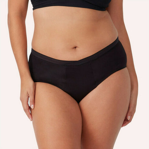 Love Luna Period Bamboo Brief Black / Size 8/10