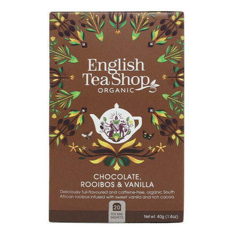 English Tea Shop Chocolate Rooibos & Vanilla Tea 20 Tea bags