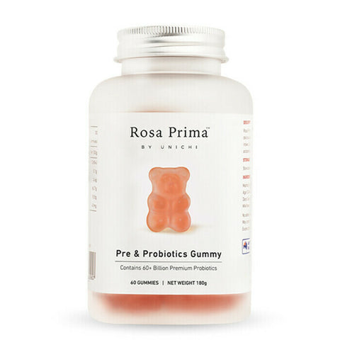 Rosa Prima Pre & Probiotics Gummy 60 Gummies