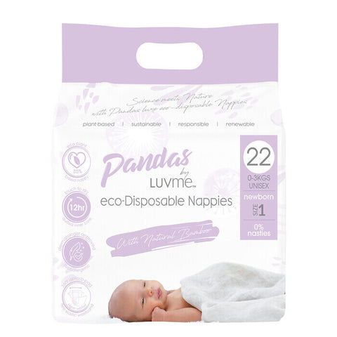 Pandas by Luvme ECO Disposable Nappies