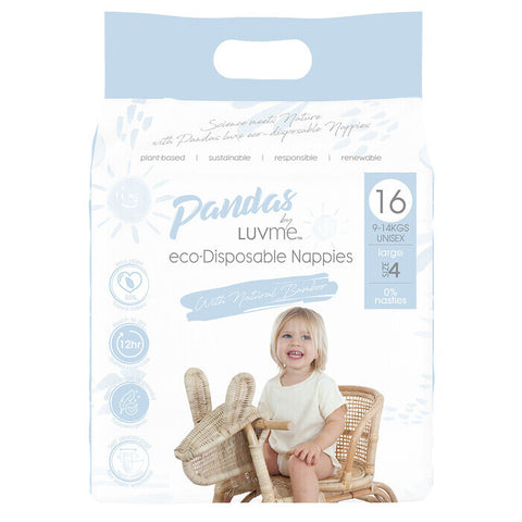 Pandas by Luvme ECO Disposable Nappies