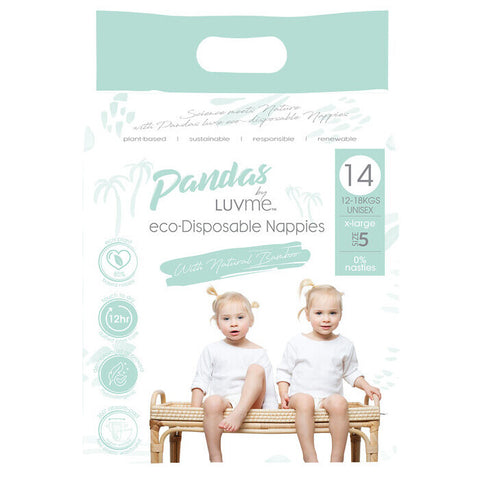 Pandas by Luvme ECO Disposable Nappies