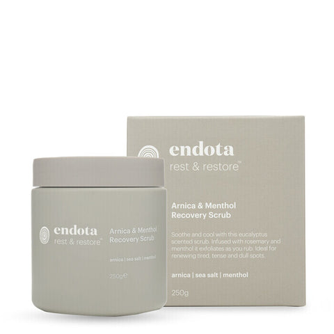 endota Arnica & Menthol Recovery Scrub 250ml