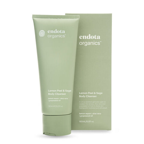 endota Lemon Peel & Sage Body Cleanser 180ml