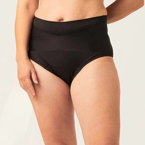 Modibodi Postpartum Control Brief Moderate-Heavy - Black XS