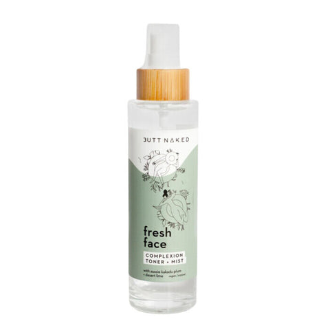 Butt Naked Body Fresh Face Toner + Mist 120ml