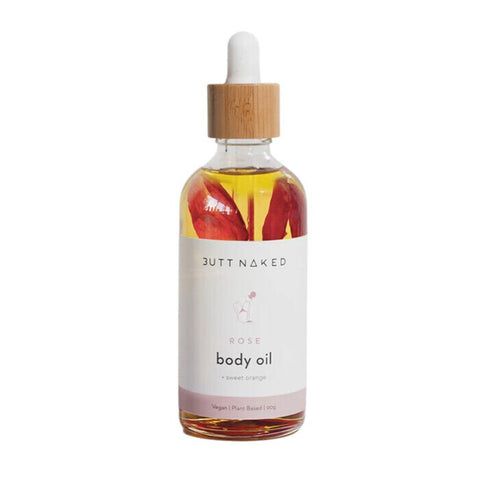 Butt Naked Body Rose Body Oil 90ml