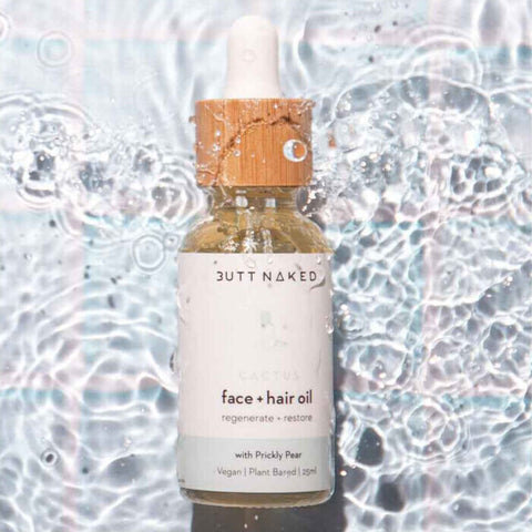 Butt Naked Body Prickly Pear Face + Hair Oil