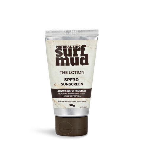 Surfmud The Lotion SPF30 Clear Sunscreen 50g