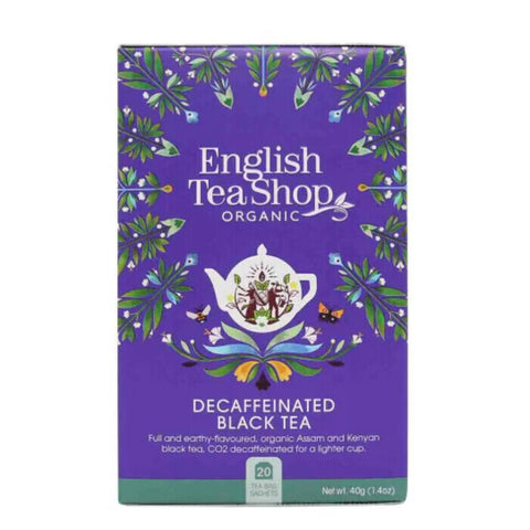 English Tea Shop Decaffeinated Black Tea 20 Tea bags