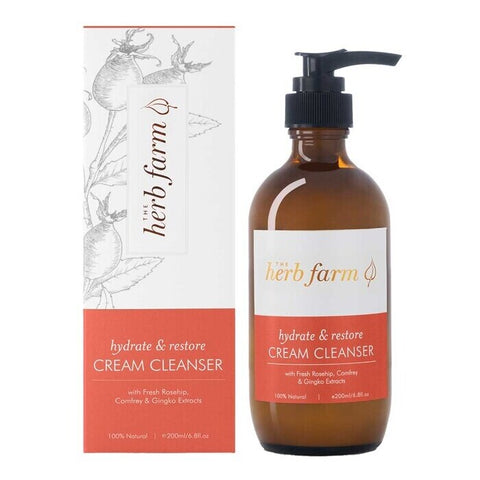 The Herb Farm Enriching Rosehip Facial Cleanser 200ml