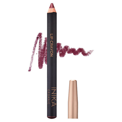 Inika Lipstick Crayon Deep Plum 3g