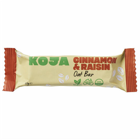 KOJA Oat Bar - Cinnamon & Raisin 60g