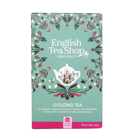 English Tea Shop Organic Oolong Tea T 21 Teabags