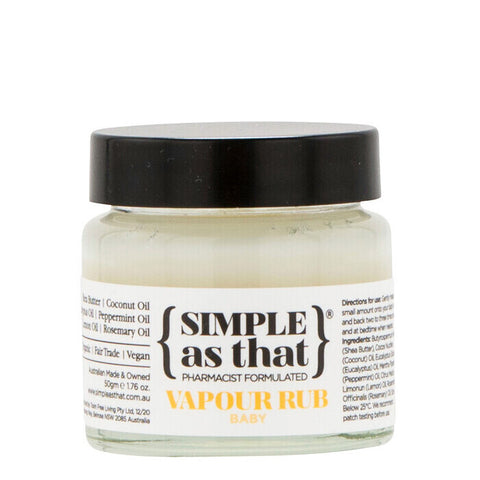 Simple As That Vapour Rub Baby 50g