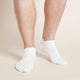 Men's Sports Ankle Socks White / 6-11