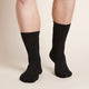 Men's Crew Boot Socks Black / 6-11