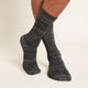 Men's Crew Boot Socks Dark Grey Marl / 6-11