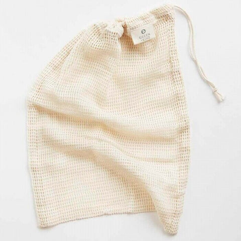 Green + Kind Organic Cotton Produce Bag - Net 1 Bag